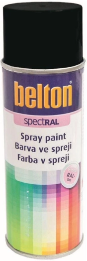 Spuitlak BELTON RAL 9005 zwart halfglans 400 ml