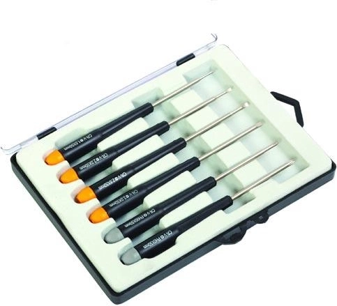 Fijne set schroevendraaiers FESTA, 6-delig