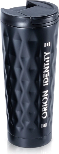 Thermosbeker van roestvrij staal 500 ml – zwart ORION