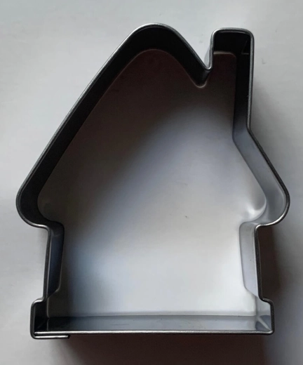 RVS koekjessnijder huisje