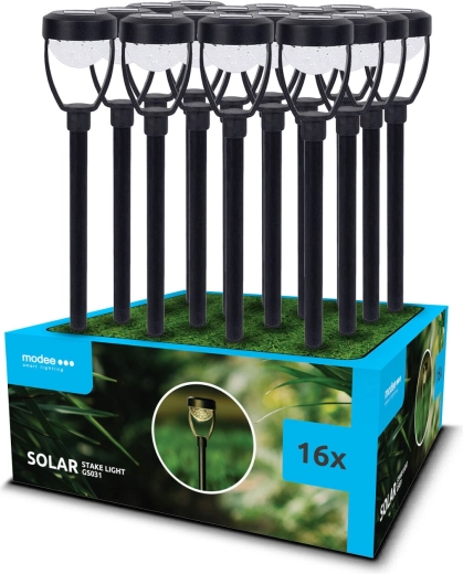 Modee solaire tuin LED grondspieslamp GS031 40 cm