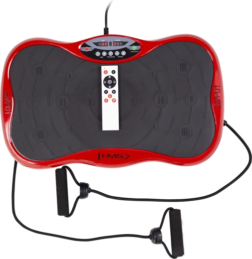 Vibratieplaat voor thuistraining HMS SVP01 – rood