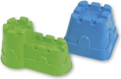 Androni zandvormpjes - Kastelen, mix van kleuren