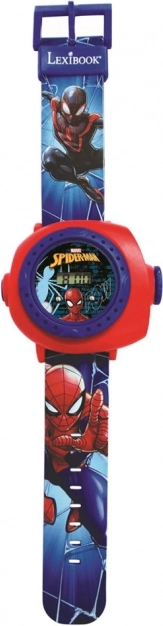 Digitale projectiehorloge Spider-Man voor kinderen
