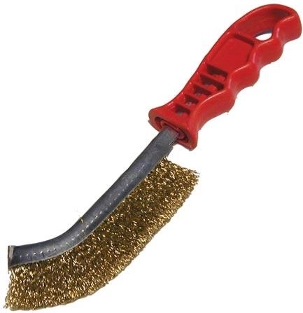 Handborstel PUNK met messingdraad 0,3 mm