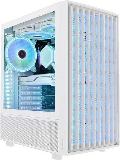 modecom breeze argb flow midi witte pc-behuizing