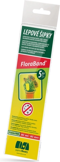 Kleverige pijlen tegen plagen Flora Band (5 stuks)
