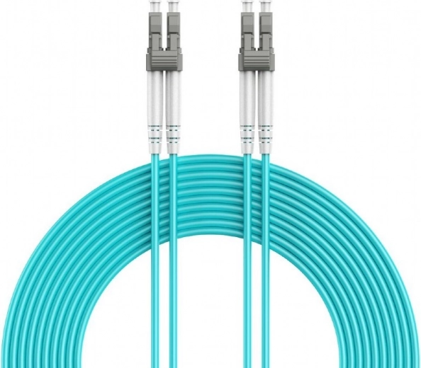 Duplex optische kabel OM4 50/125 LC/LC 0,5 m