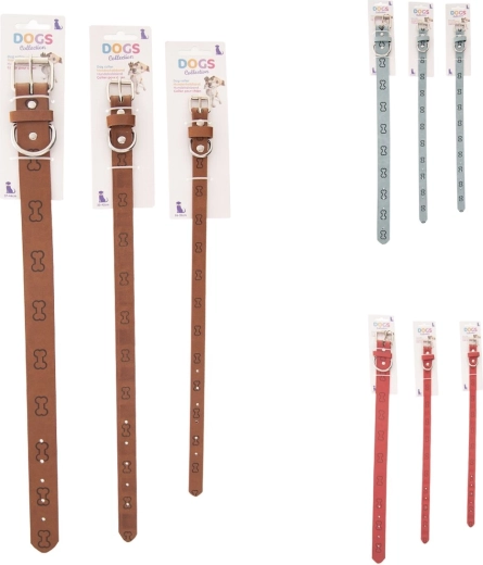 Halsband voor hond – mixvarianten (3 maten)