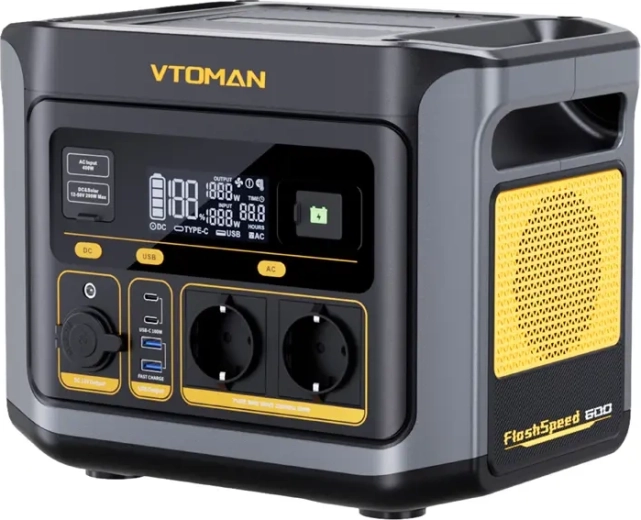 Draagbare energiecentrale VTOMAN FlashSpeed 600