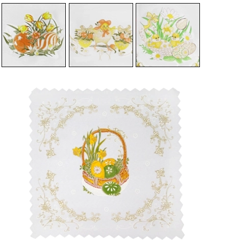 Paas tafelkleed 46 × 46 cm