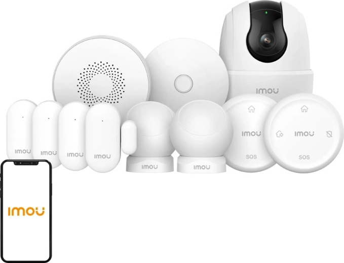 IMOU set voor huisalarm met Ranger 2C-camera