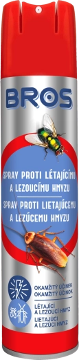 Bros spray tegen vliegende en kruipende insecten 400 ml