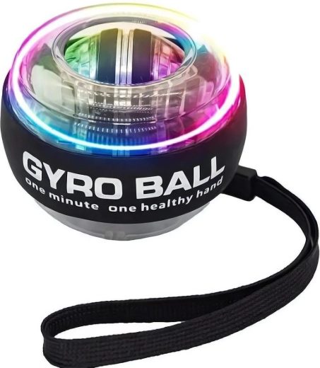 Gyroscopische bal Renew Force Gyrrall met autostart en LED voor training van polsen en onderarmen - 1 stuk