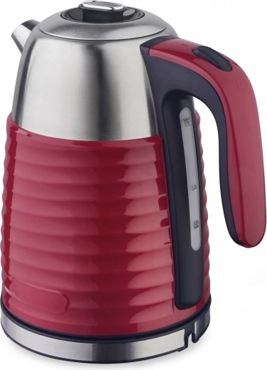 Metalen elektrische waterkoker Maestro 1,7 l 2200 W rood