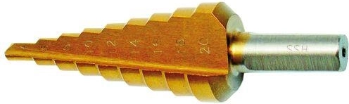 Trapsgewijze HSS-boor 4–20 mm TITAN FESTA