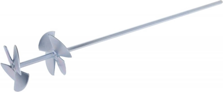 Roerder met ronde propeller 80 × 500 mm, verzinkt