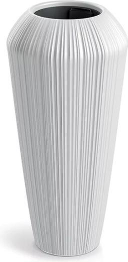 Bloempot Oroha wit 39,5 cm
