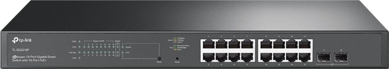 TP-Link Smart JetStream-switch met 18 poorten (16x PoE+)