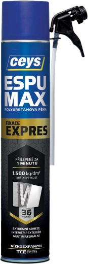 Montageschuim met lage expansie met rietje ESPUMAX EXPRESS CEYS 750 ml