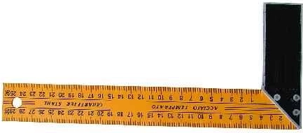 Houtwerkers winkelhaak 300 mm