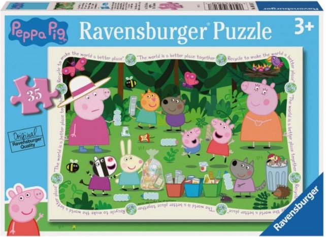 Puzzel 35 stukjes Peppa Pig