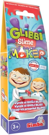Glibbi Slime Maker – badslijm-poeder, 3 kleuren