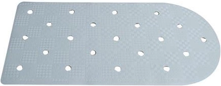 Antislip badmat 35,5 × 74 cm met zuignappen – rondjes