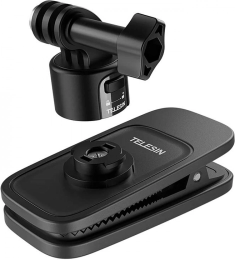 Telesin rugzakclip met snelkoppeling voor actioncams