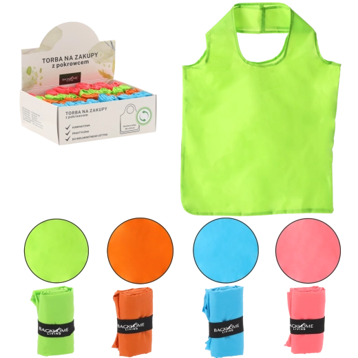 Polypropyleen boodschappentas 46 × 43 cm, mix kleuren