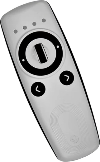 shelly blu zb afstandsbediening – slimme afstandsbediening met bluetooth en zigbee (wit)