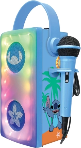 Bluetooth karaoke-luidspreker LEXIBOOK met microfoon en lichteffecten STITCH
