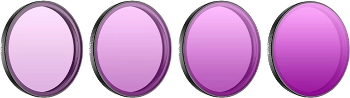 Set ND-filters voor DJI Osmo Action 6 (ND8/16/32/64)