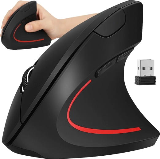 Draadloze verticale ergonomische muis IZOXIS