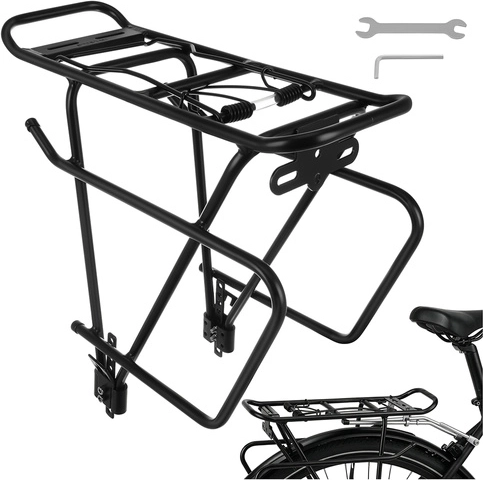 Achterdrager voor fiets TRIZAND, aluminium, 25 kg, voor fietsen 24–29”