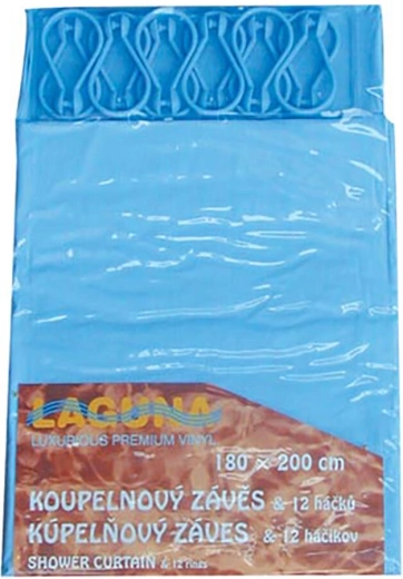 Universeel douchegordijn 180 × 180 cm van PEVA, 12 haken, mix kleuren