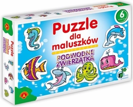 Puzzel voor de allerkleinsten – zeedieren
