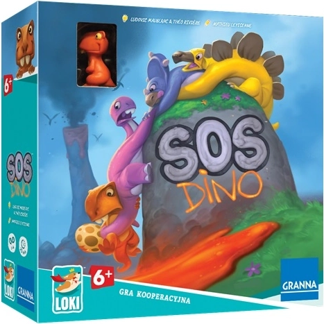 Loki SOS Dino – coöperatief bordspel - 1 stuk