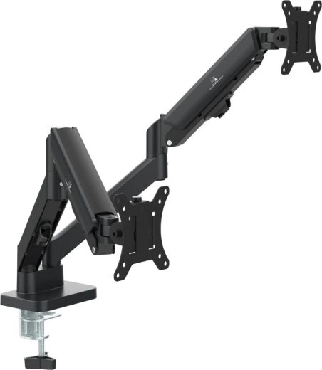 Dubbele monitorarm 17–32" met gasveer MACLEAN MC-134 (2–10 kg)