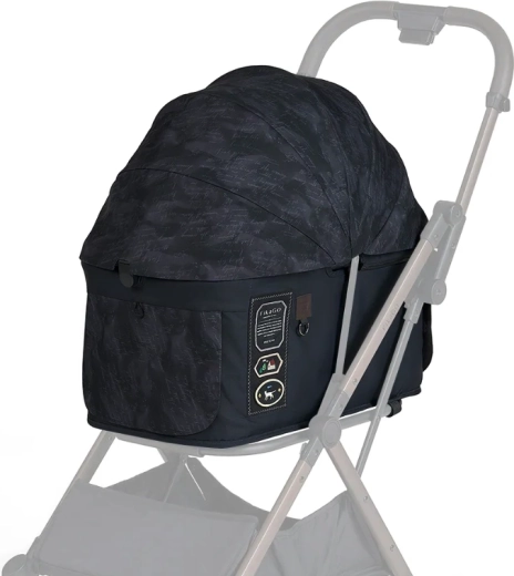 FIKAGO zonnekap en bekleding voor kinderwagen FTG2 Strolling Letters