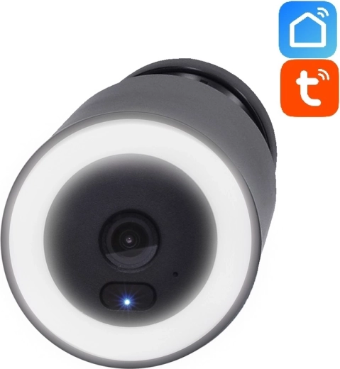 Solight outdoor Wi‑Fi-IP-camera met ledverlichting