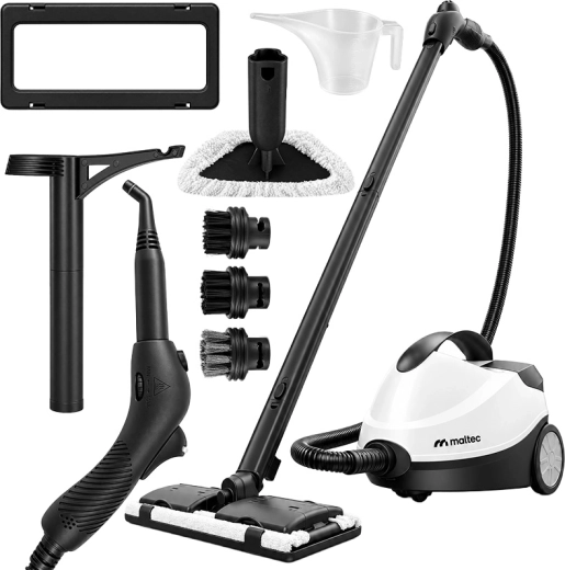 MalTec stoomreiniger HDS7000W-PRO met accessoires