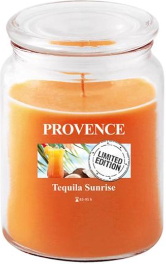 Geurkaars in glas PROVENCE Tequila Sunrise 95 uur