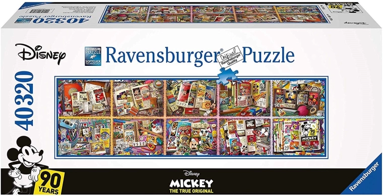 Puzzel RAVENSBURGER Mickey Mouse door de jaren heen 40320 stukjes