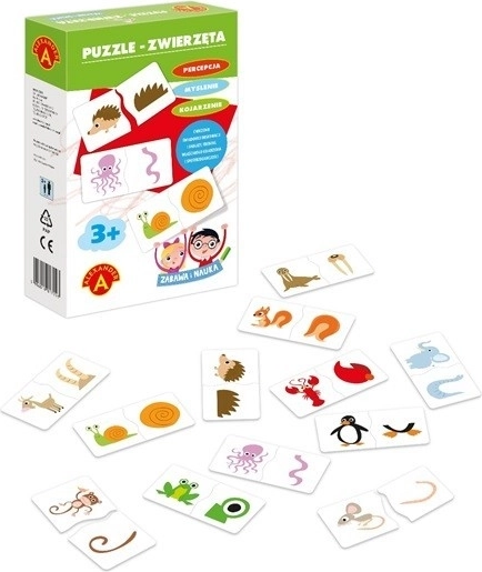 Puzzel Dieren, plezier en leren