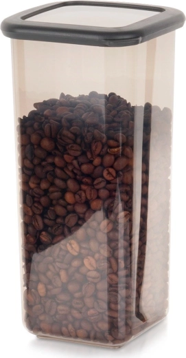 Keukenvoorraadbus voor droge etenswaren met deksel 1,6 l