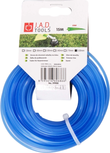 Trimmerdraad stervormig 1,6 mm – 15 m