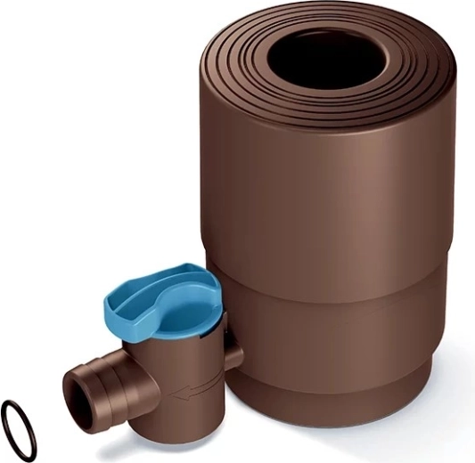 Set accessoires voor regentanks, donkerbruin