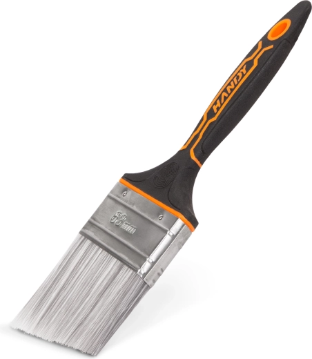 Platte schilderskwast met kunststof handvat 63 mm
