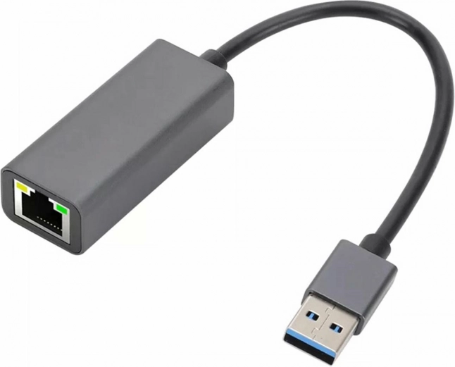 Adapter voor bekabelde netwerkverbinding USB 3.0 met RJ45